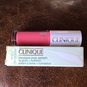 Clinique Pop Splash Lip Gloss 1.5ml Rosewater Pop